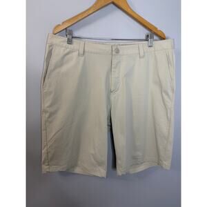 RHONE Men's 11" Commuter Short Cream Performance Stretch Sz 38